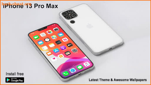 iPhone 13 Pro Max Launcher 2021:Theme & Wallpaper screenshot