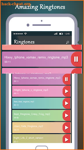 Iphone Ringtones Collection for Android Set Free screenshot