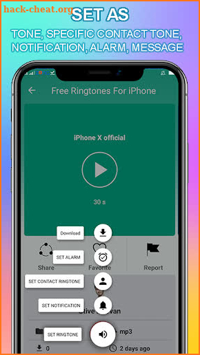 iPhone Ringtones Free Ringtones For iPhone screenshot
