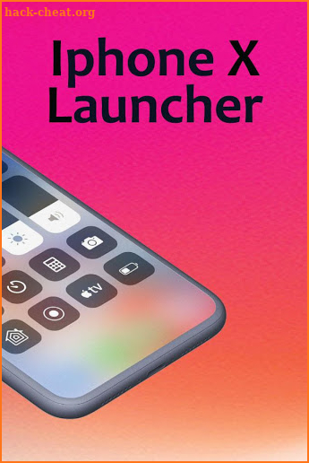 Iphone X Launcher, Control Center screenshot
