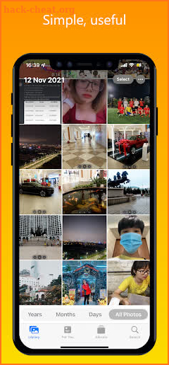 iPhoto - Gallery  i OS 15 screenshot
