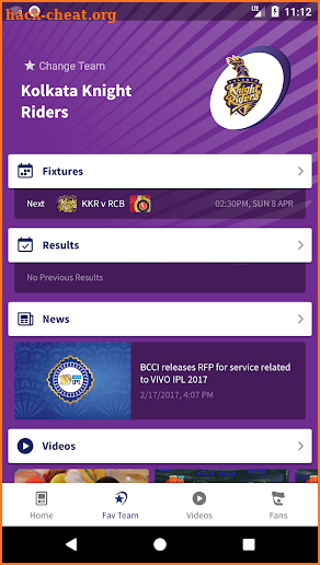 IPL 2018 screenshot