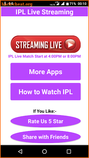 IPL 2018 Live Streaming - Live IPL Match screenshot