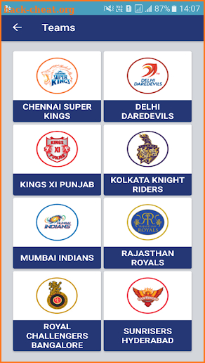 IPL 2018 (Schedule, Live Tv, Fixtures) screenshot