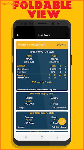 IPL 2020 Schedule screenshot