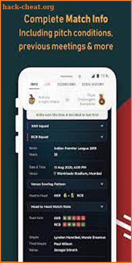 IPL Live Cricket Score 2022 screenshot