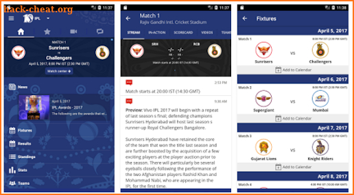 IPL Live Match 2018 screenshot