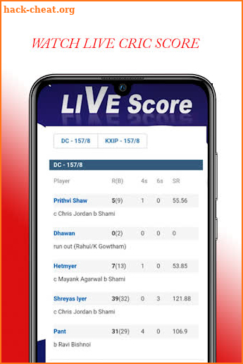 IPL Team 11™ Live prediction screenshot