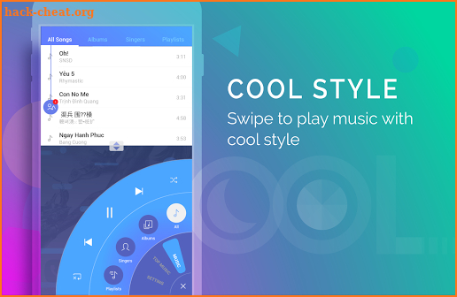 iPlay Music - Swipe Music Player, Quick Mp3 Player screenshot