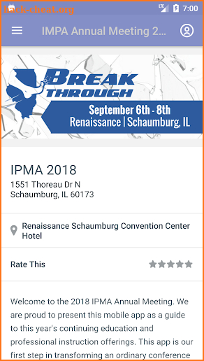 IPMA 2018 screenshot
