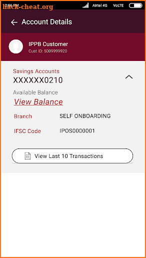 IPPB Mobile Banking screenshot
