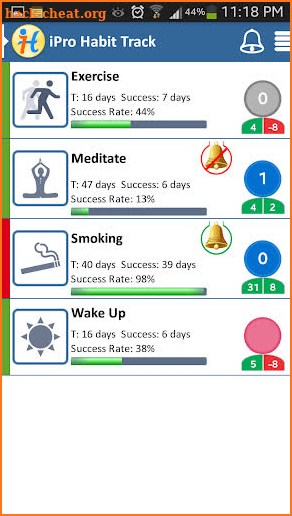 iPro Habit Tracker - Sale screenshot