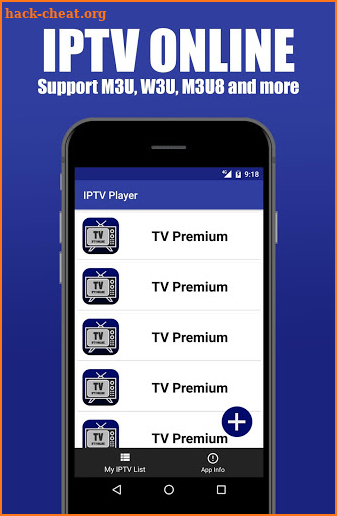 IPTV Online Player screenshot