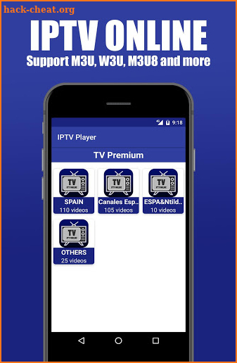 IPTV Online Player screenshot