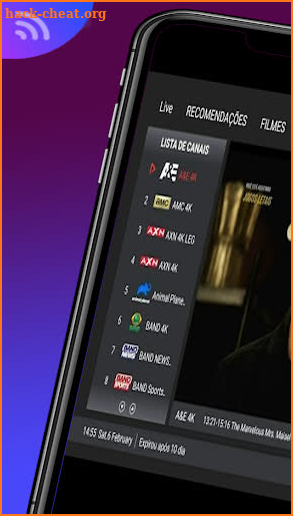 IPTV wiseplay Live Smarters Pro iptv guia screenshot