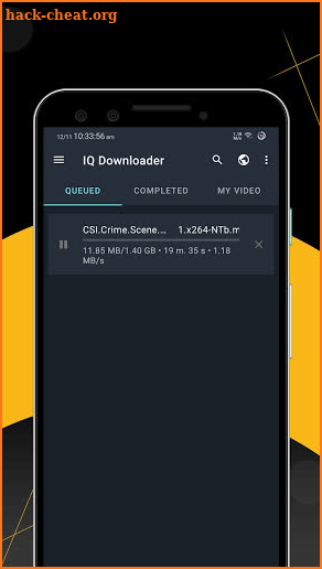 IQ Download Manager & Amazing Video Player screenshot