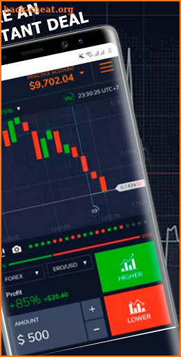 iQ option app for trade screenshot