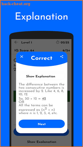 IQLevel - Take IQ Test, Play IQ Quiz & Boost IQ screenshot