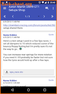 iR Forum screenshot