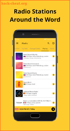 iRadio - Online FM Radio, AM & Radio App screenshot