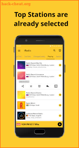 iRadio - Online FM Radio, AM & Radio App screenshot
