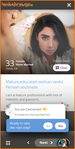 IranianPersonals - Iranian Dating App screenshot