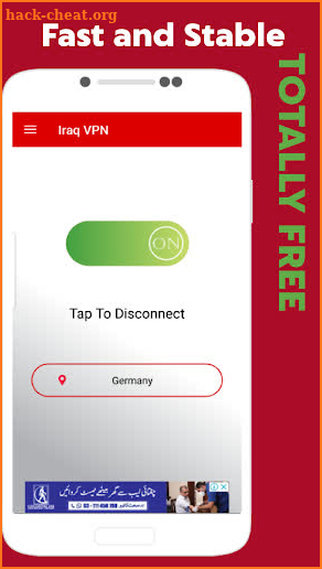 Iraq Ghost VPN screenshot