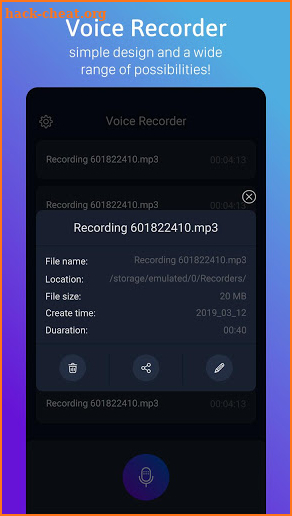 iRecord - Voice Recorder screenshot