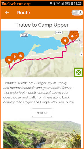 Ireland Walk Hike Bike screenshot