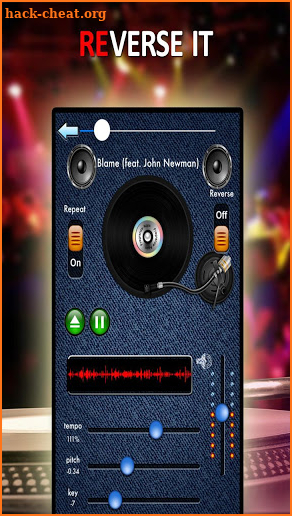 iRemix Portable Music DJ Mixer screenshot