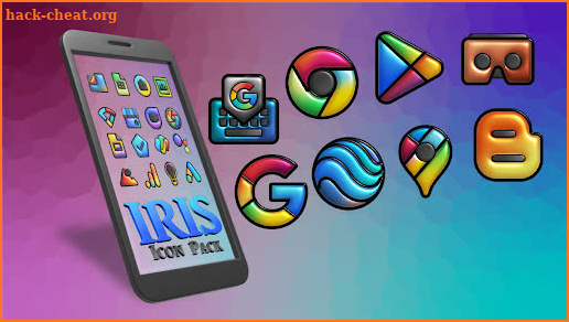 Iris Dark Icon Pack screenshot