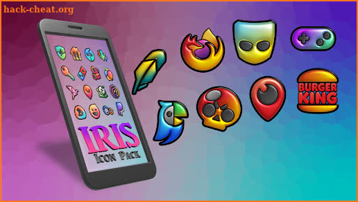 Iris Dark Icon Pack screenshot