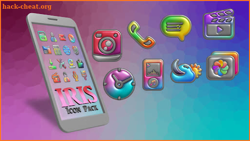 Iris Light Icon Pack screenshot