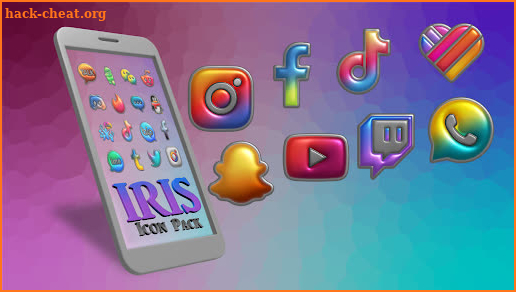 Iris Light Icon Pack screenshot