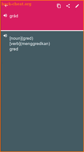 Irish - Malay Dictionary (Dic1) screenshot