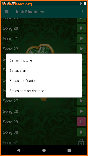 Irish Ringtones Free screenshot