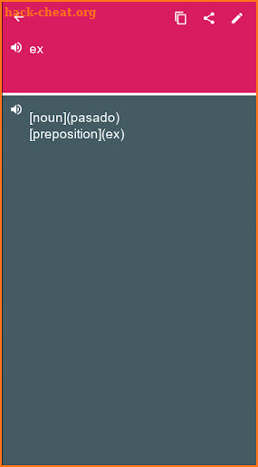 Irish - Spanish Dictionary (Dic1) screenshot