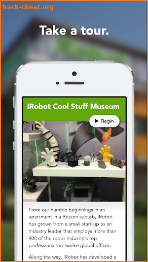 iRobot Cool Stuff Museum screenshot
