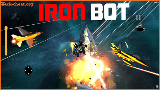 Iron Bot -The Flying Transformers Fighter Man screenshot