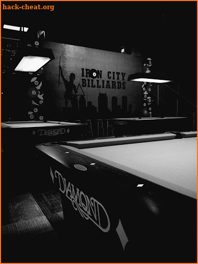 Iron City Billiards App screenshot