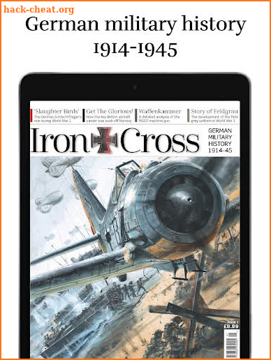 Iron Cross Magazine screenshot