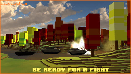 Iron Cube: Voxel Tank Shooter screenshot