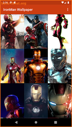 Iron-Man Hero Wallpaper screenshot