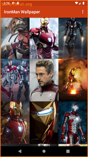 Iron-Man Hero Wallpaper screenshot