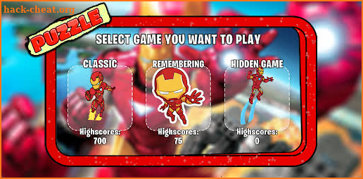 Iron man's Puzzle screenshot