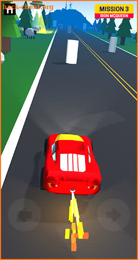 Iron Mcqueen Steering Racer screenshot