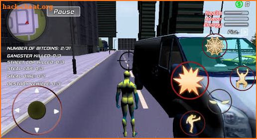 Iron Rope Hero Man Gangstar City Vice screenshot