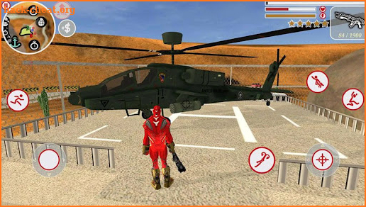 Iron Rope Hero War  Superhero screenshot