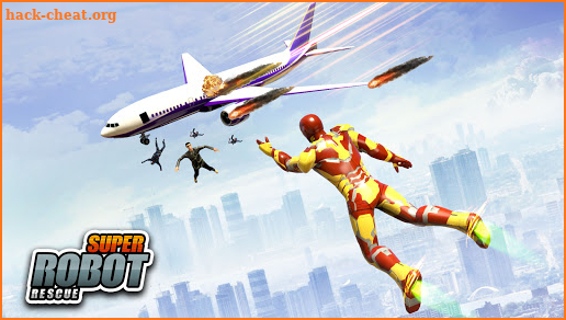 Iron Rope Superhero: Iron Robot Mission Games 2020 screenshot