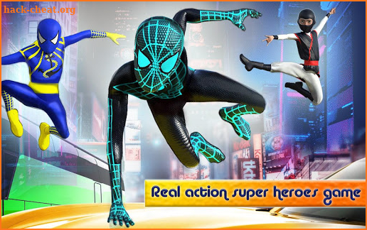 Iron Spider Ninja Rope Hero Kid - Superhero Games screenshot
